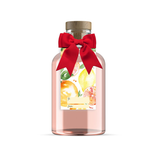 Citrus Bottle Gift Tag