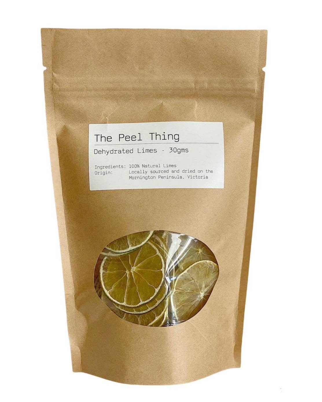 Natural Dehydrated Tahitian Limes - The Peel Thing