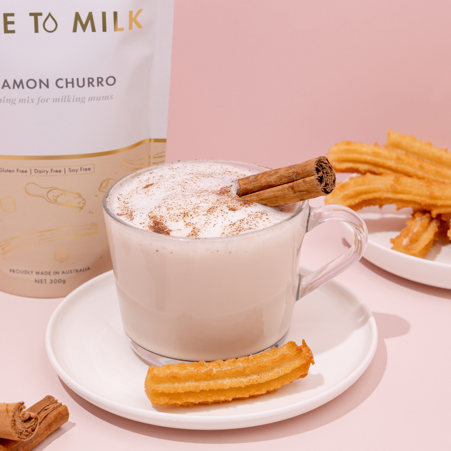 Cinnamon Churro Lactation Drink - Made To Milk