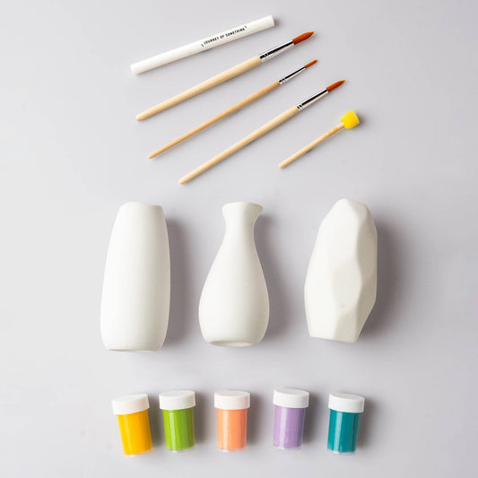 Paint Your Own Vases Gift Set