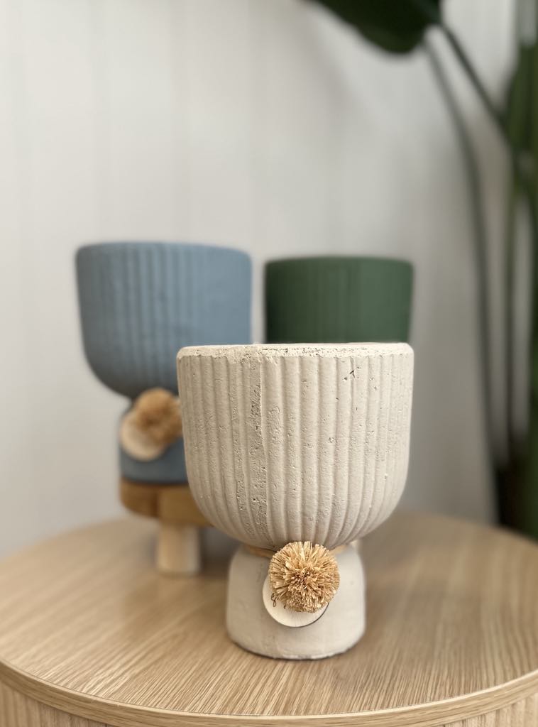 Boat Haven Pedestal Candle - Shorelines Collection