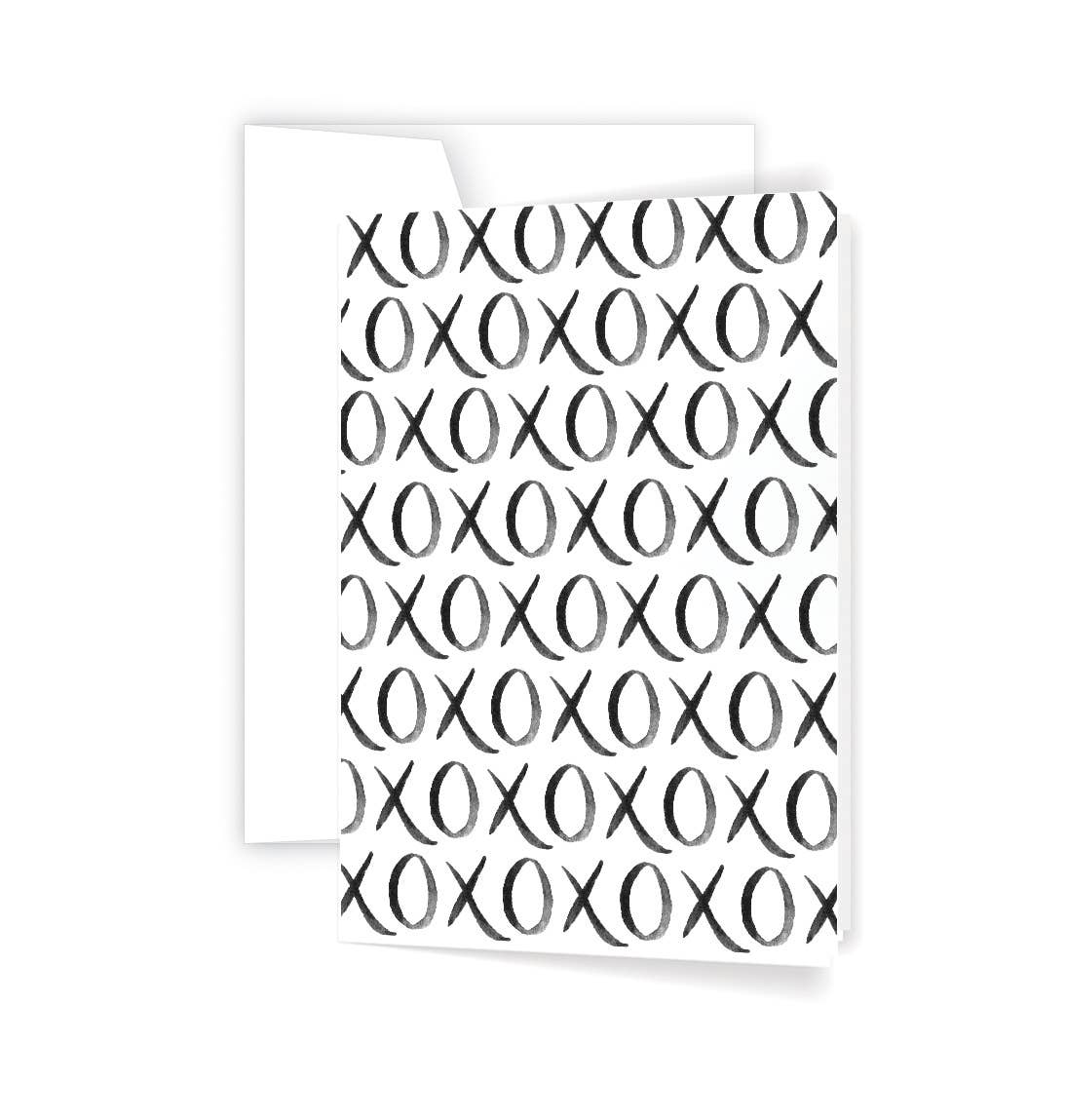 XO Script Greeting Card