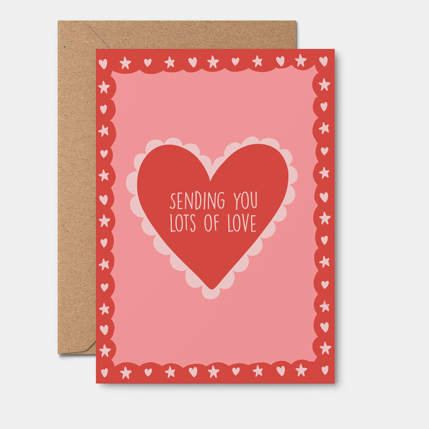 Sending You Lots of Love Greeting Card