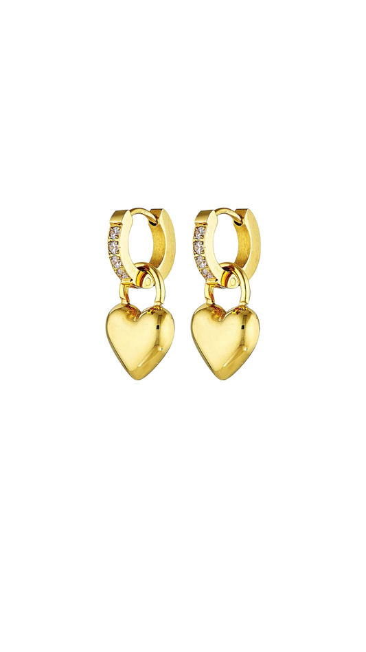 Hearts Earrings by Sea Soul