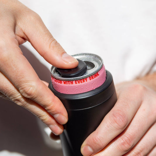 Huski Slim Can Cooler - Champagne