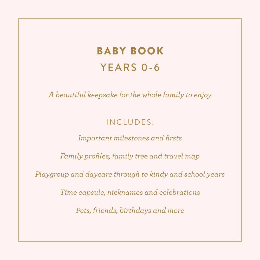 Mini Baby Book - Fox & Fallow