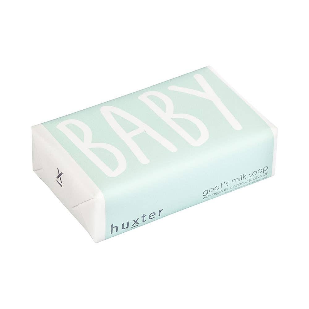 Baby - Pastel Green - Wrapped Soap - Goat's Milk - Huxter