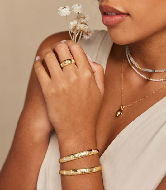 Alina Opal Cuff - Toni May