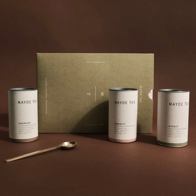 Daily Essentials Set Gift Box - Mayde Tea