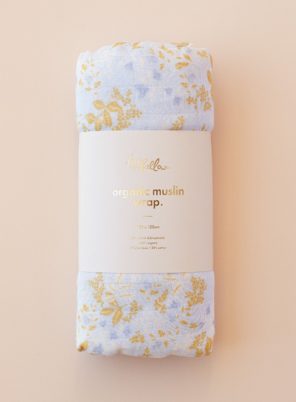 Organic Muslin Wraps & Swaddles