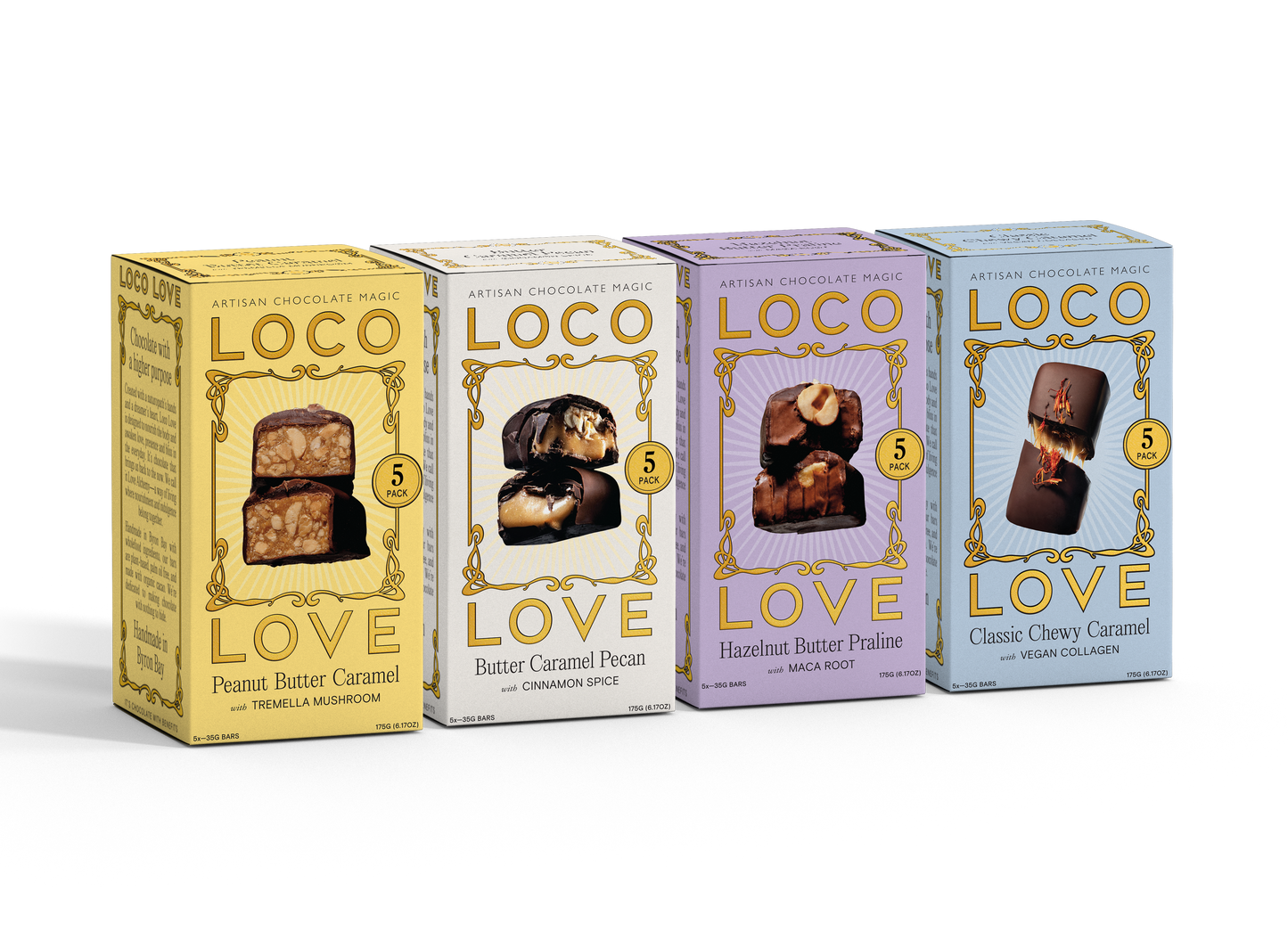 Loco Love Chocolate - Box of 5