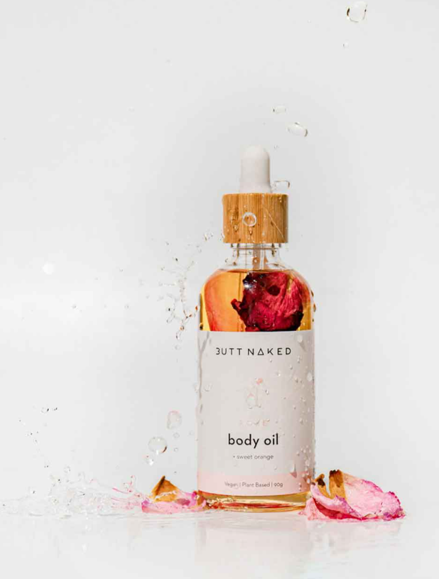 Hydrate Rose Body Oil by Butt Naked