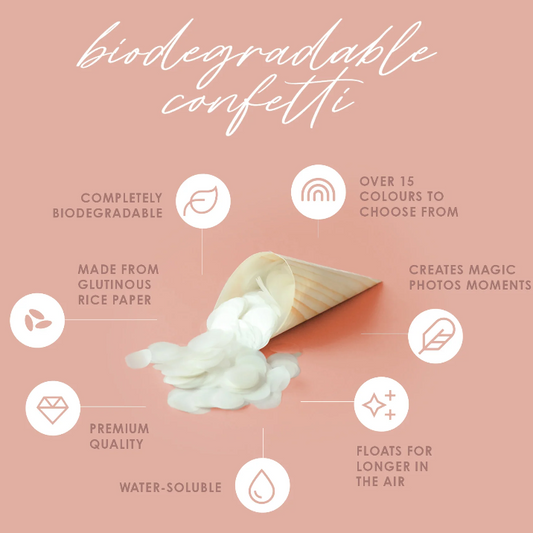 Biodegradable Confetti - Circle