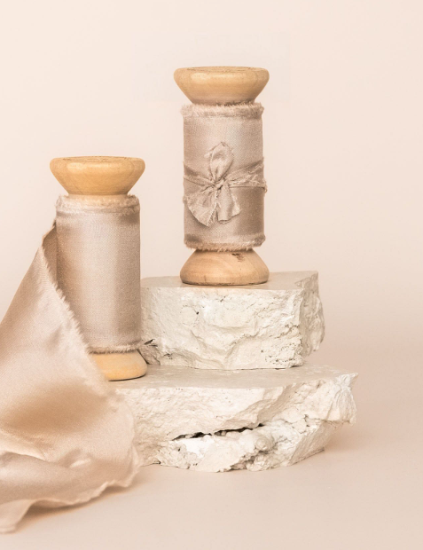 Silk Wedding Bouquet Ribbon - The Whole Bride