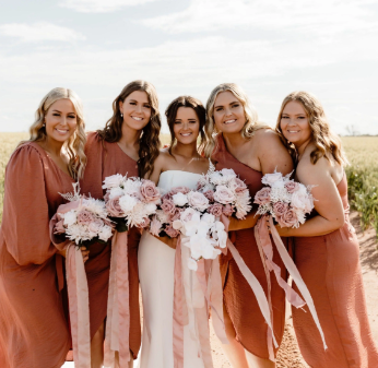 Silk Wedding Bouquet Ribbon - The Whole Bride