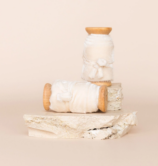 Velvet Wedding Bouquet Ribbon - The Whole Bride