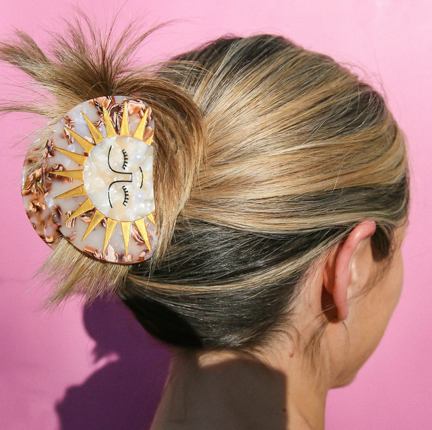 Sun & Universe Hair Clips - Kingston Jewellery