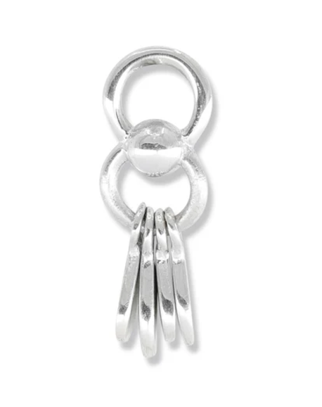 Tassel Silver Earring Charm - Toni May