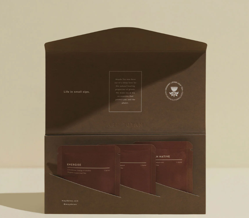 Loose Leaf Trio Envelope ~ Mayde Tea