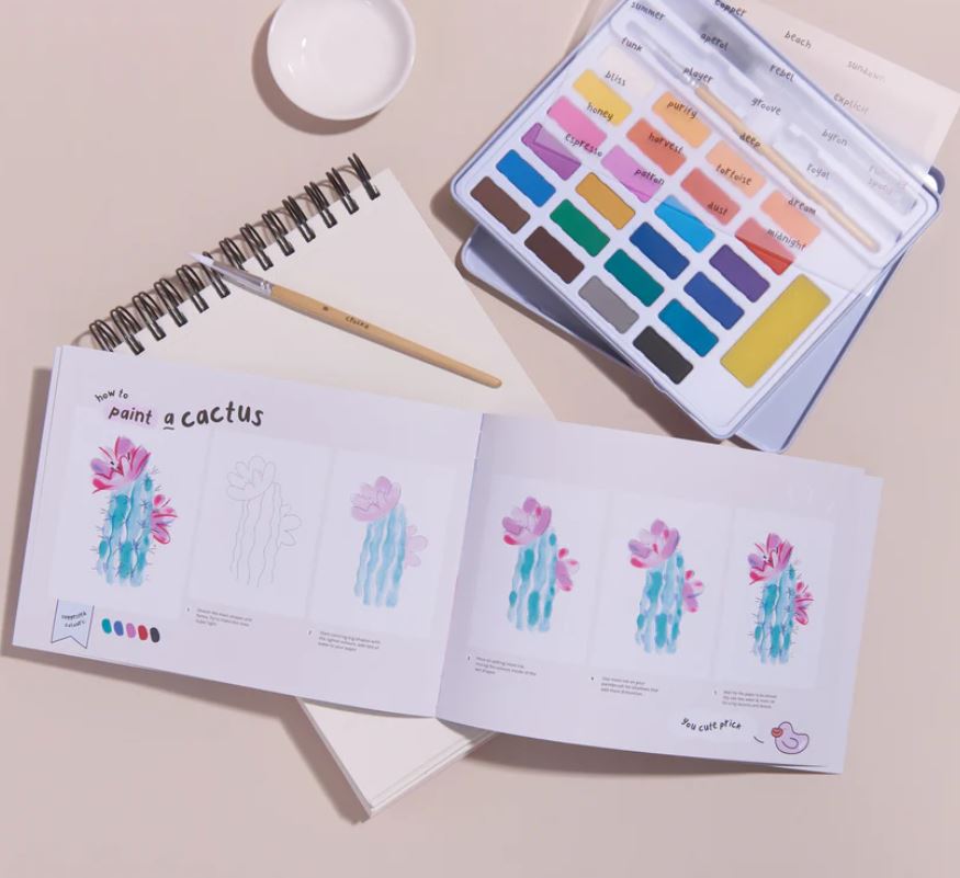 DIY Watercolour Starter Kit - Crockd