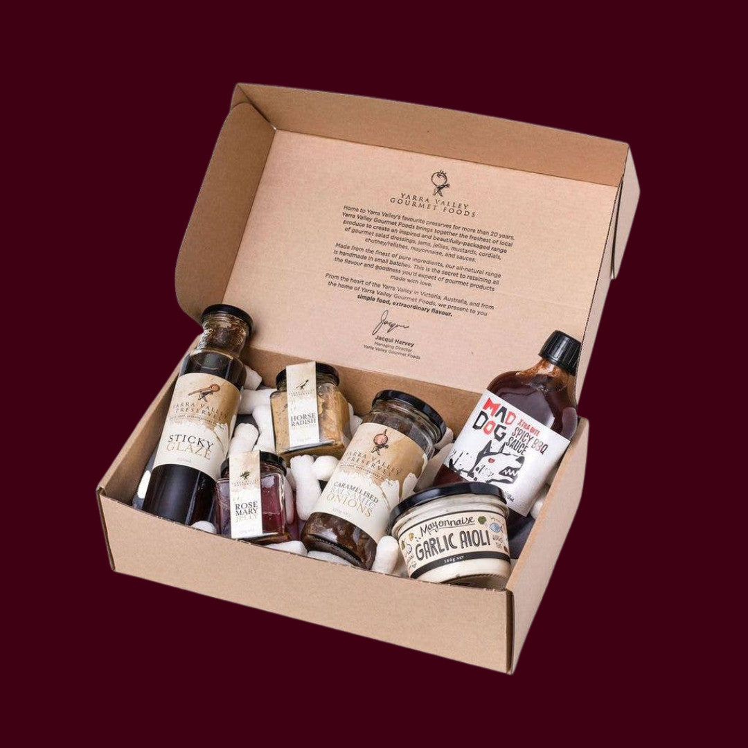 Summer BBQ Essentials Hamper Box - Yarra Valley Gourmet