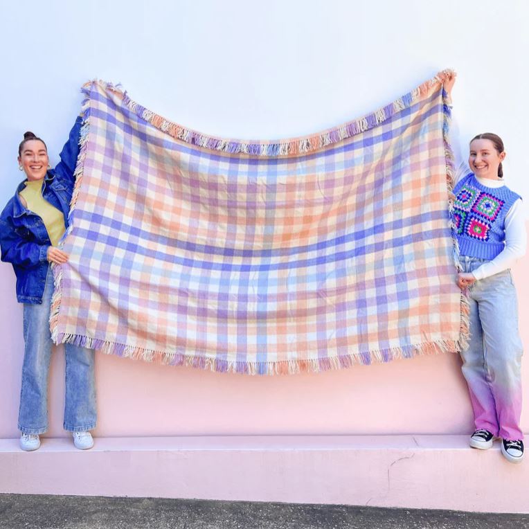 ON SALE! Chasing Sunsets Woven Rug - The Somewhere Co.