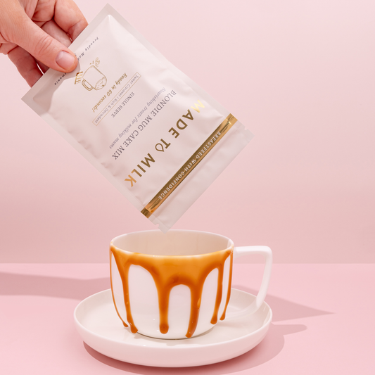 Blondie Mug Cake Mix - Single Serve - Made to Milk