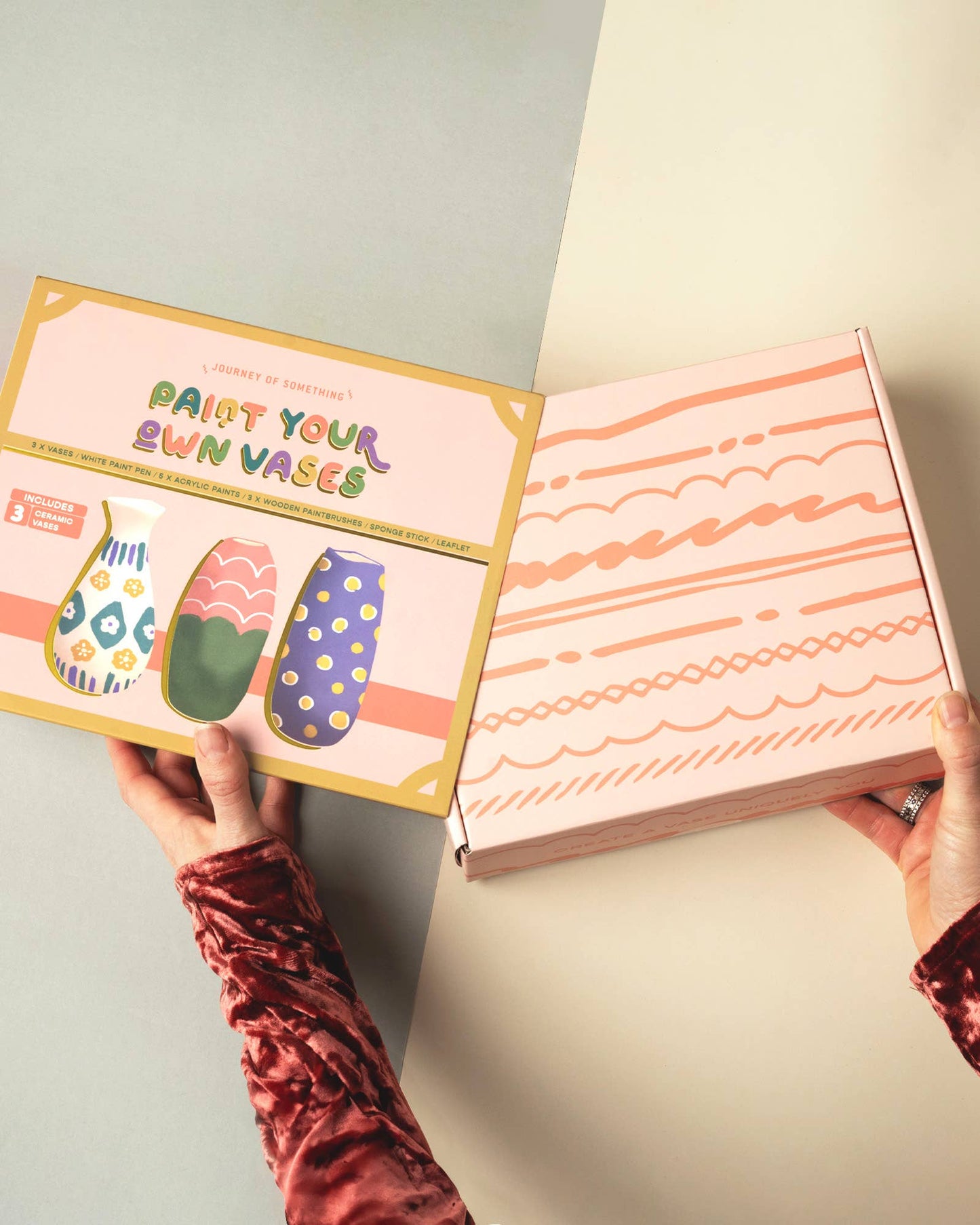Paint Your Own Vases Gift Set