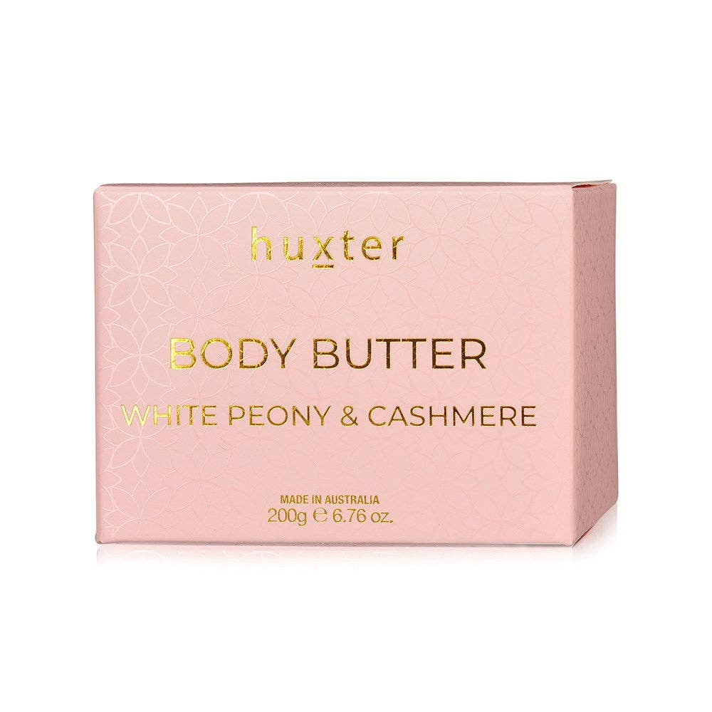 200gm Body Butter - White Peony & Cashmere - Huxter