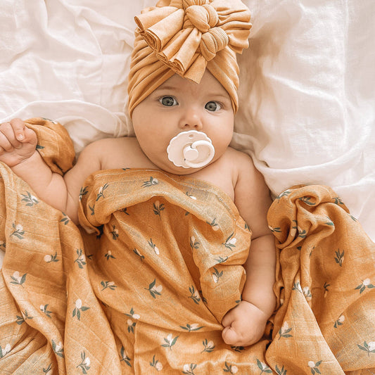 Organic Muslin Wraps & Swaddles