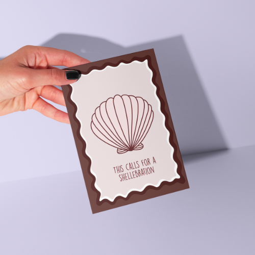 Calls For A Shellebration Card