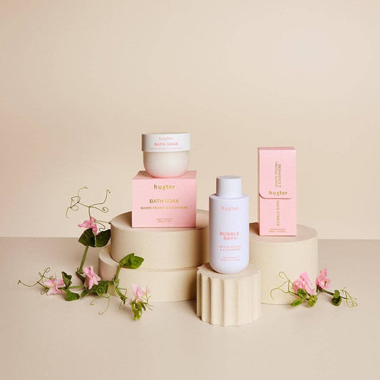 Bubble Bath - White Peony & Cashmere - Huxter