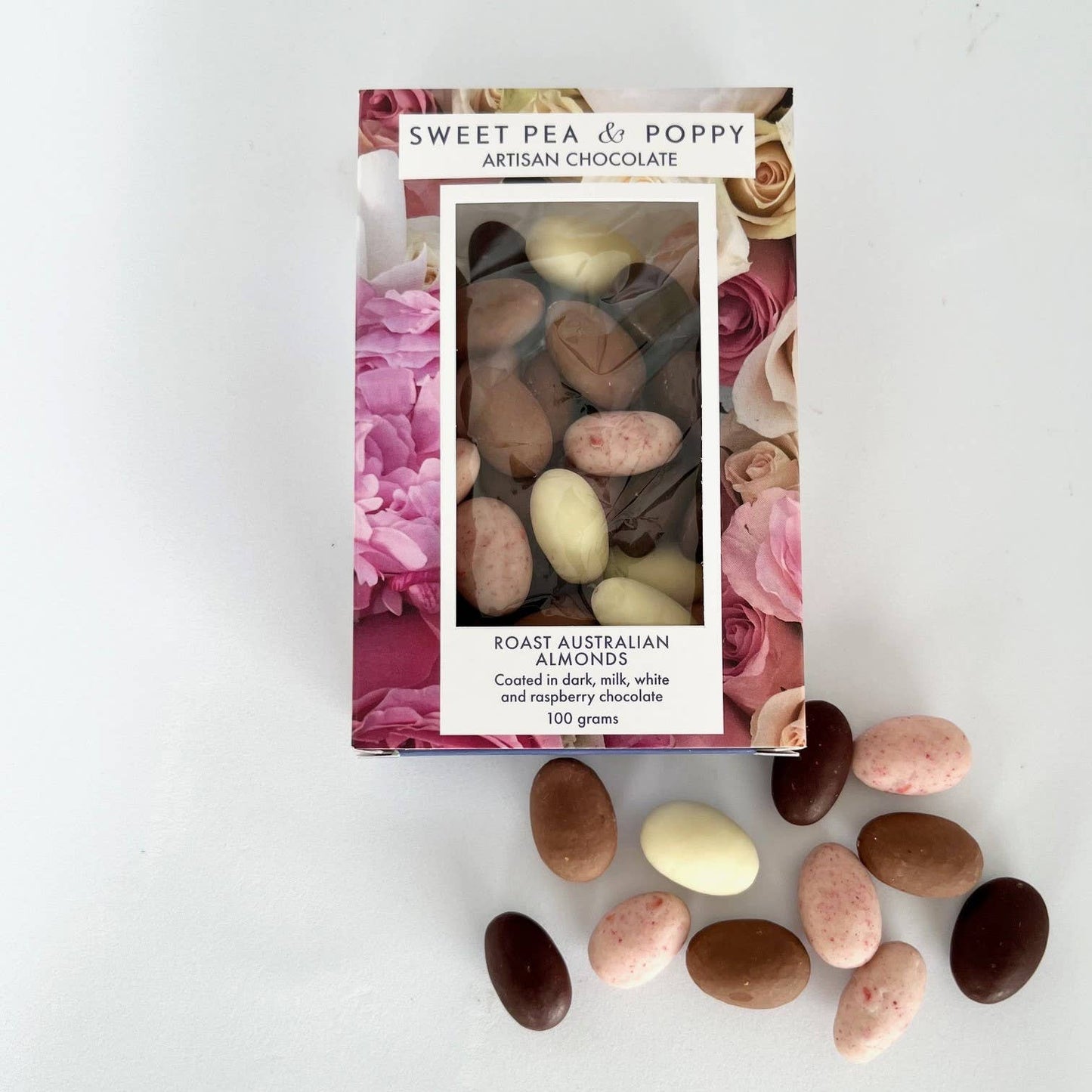 Chocolate Coated Roast Almond Medley - Sweet Pea & Poppy