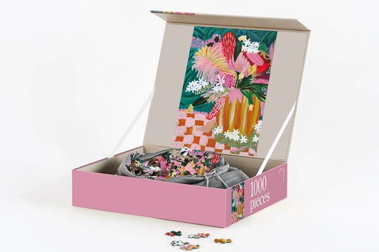 1000 Piece Puzzle - Gold Urn