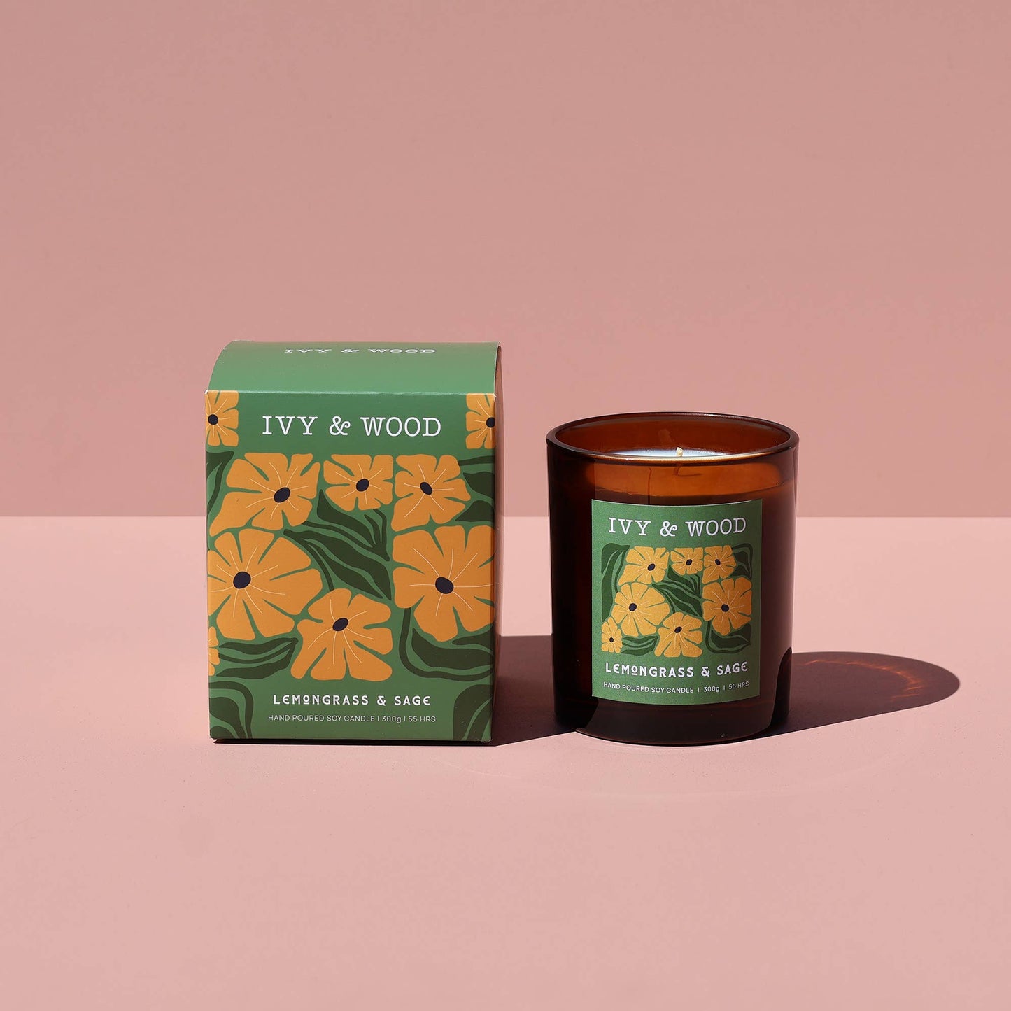 Flora Candles by Ivy & Wood