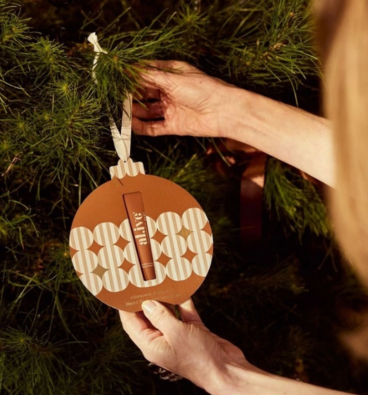 Al.ive Limited Edition - Tinted Lip Butter Ornament Cinnamon & Citrus