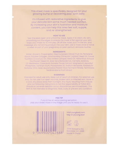 Bump & Beyond Belly Mask - Yungbod