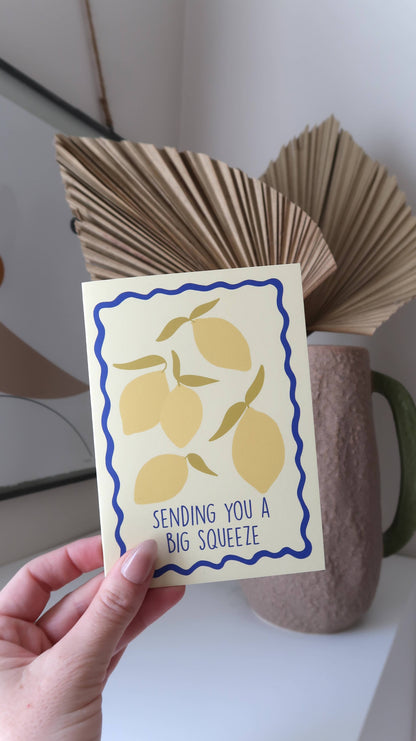Big Squeeze | Thank you Card | Thinking Of You Card