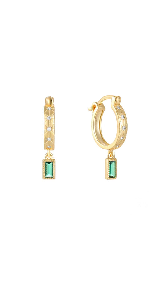 Malio Green Earrings by Sea Soul