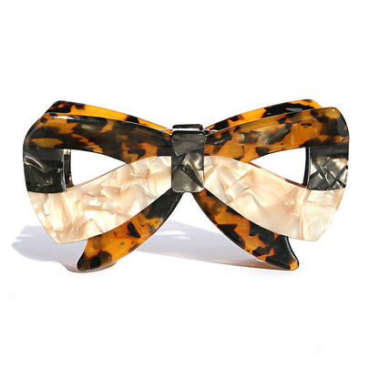 Tortoise Bow Claw Clip - Kingston Jewellery