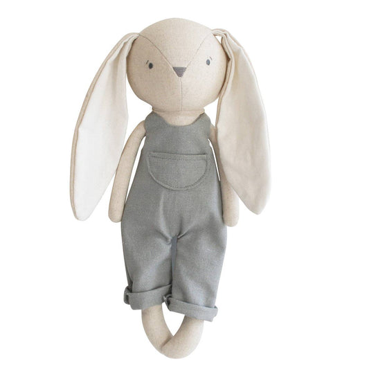 Oliver Bunny 28cm Grey - Alimrose