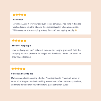 BUTTER - Original Reusable Coffee Cup 12oz