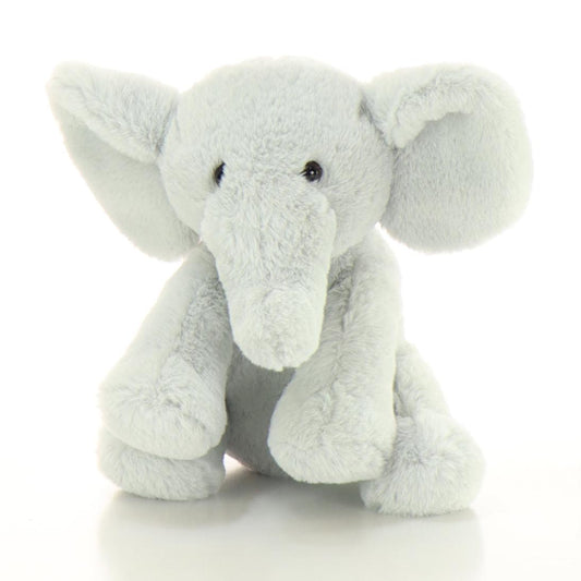 Sitting Elephant Blue Teddy