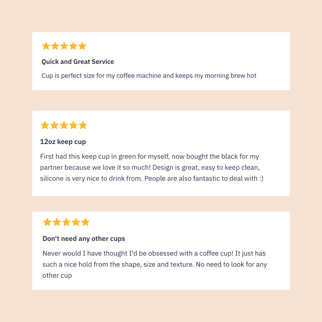 SEAFOAM - Original Reusable Coffee Cup 12oz