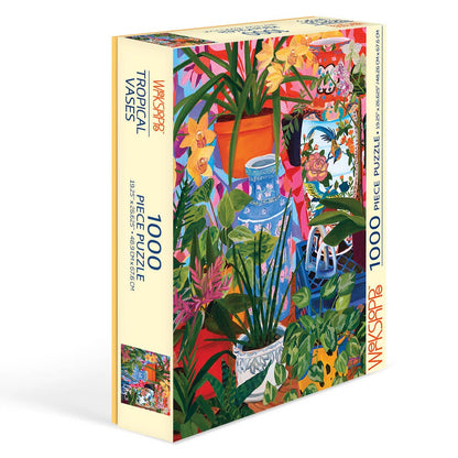 WerkShoppe 1000 Pc Puzzle – Tropical Vases