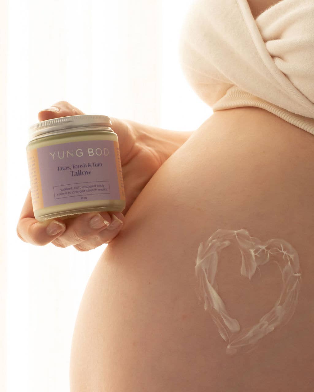 Tatas, Toosh, & Tum Stretch Mark Tallow Creme - Yung Bod
