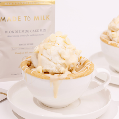 Blondie Mug Cake Mix - Single Serve - Made to Milk