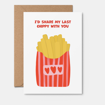 Cheeky Love Card | Last Chippy