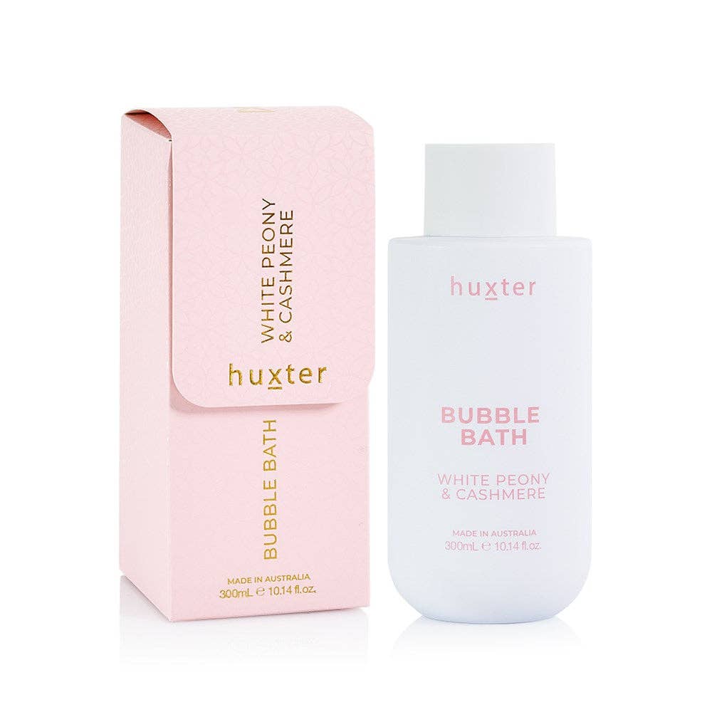 Bubble Bath - White Peony & Cashmere - Huxter