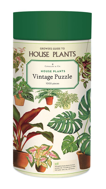 Cavallini - 1000 Pc Puzzle House Plants